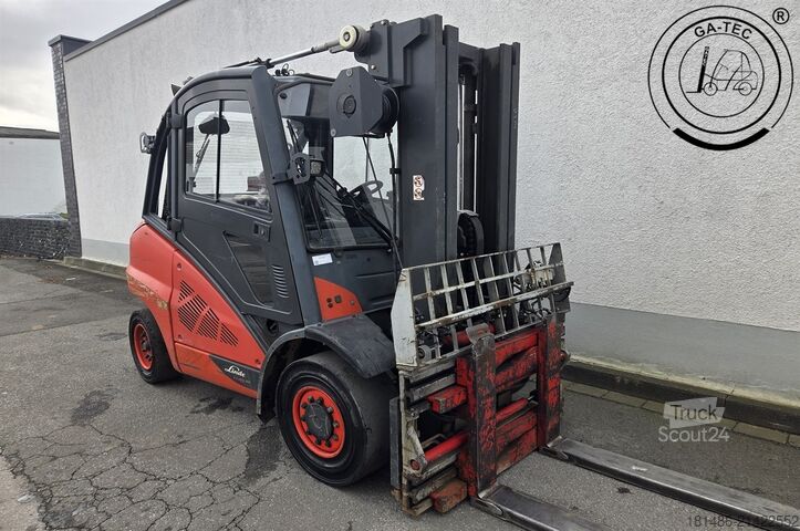 Wózek widłowy z silnikiem wysokoprężnym Linde H45D