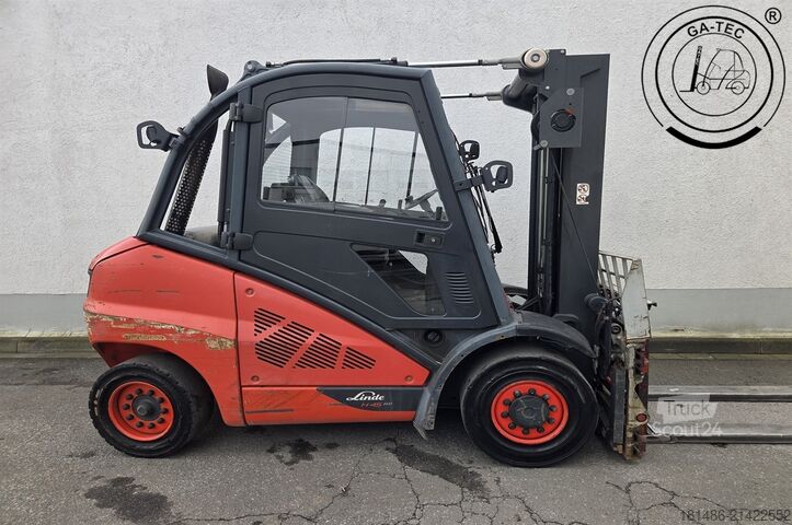 Wózek widłowy z silnikiem wysokoprężnym Linde H45D