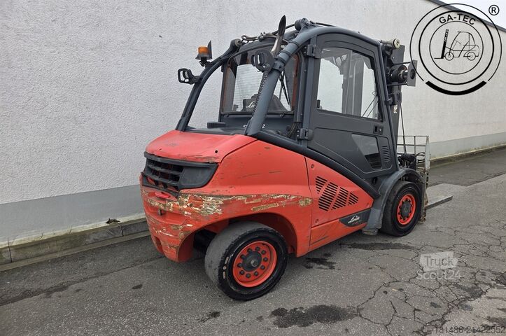 Wózek widłowy z silnikiem wysokoprężnym Linde H45D