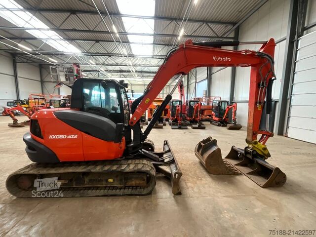 Midi-Bagger Kubota KX 080-4 A 2