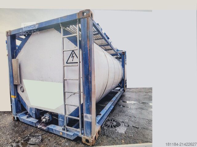 Tankcontainer CIMC 25.000 Lit V4A Vollrahmen Isomaße ADR