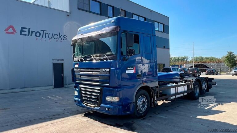 Šasija sa taksijem DAF XF 105.460 (CAMION D'ALLEMAGNE / GERMAN TRUCK /...