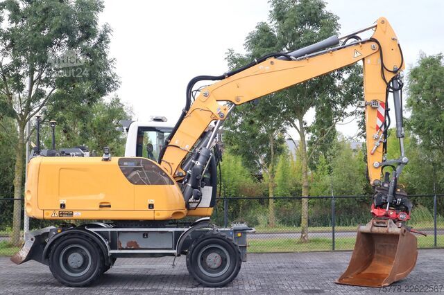 Gravemaskine på hjul Liebherr A916 | ROTOTILT R5 + GRIP | BUCKET | 3D GPS | BSS
