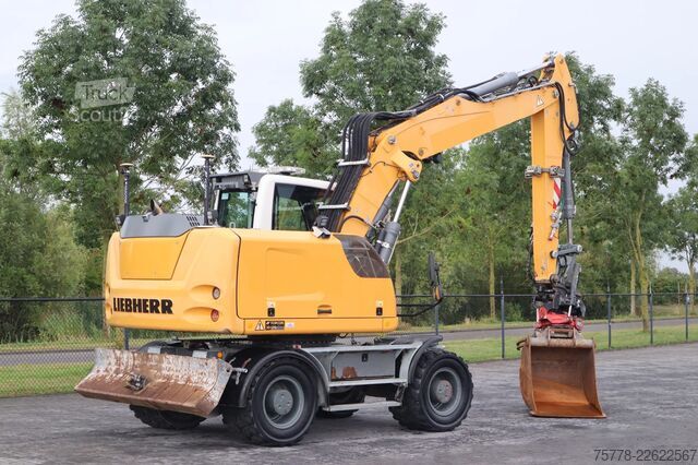 Gravemaskine på hjul Liebherr A916 | ROTOTILT R5 + GRIP | BUCKET | 3D GPS | BSS