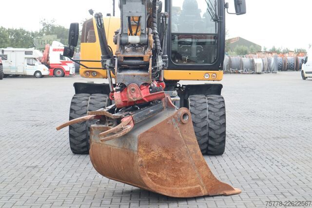 Gravemaskine på hjul Liebherr A916 | ROTOTILT R5 + GRIP | BUCKET | 3D GPS | BSS