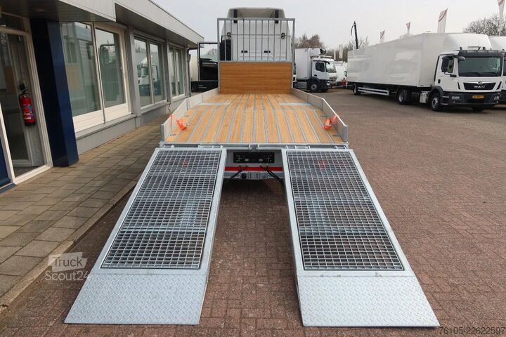 Autonkuljetuspakettiauto MAN TGX 18.340 Oprijwagen 4x2