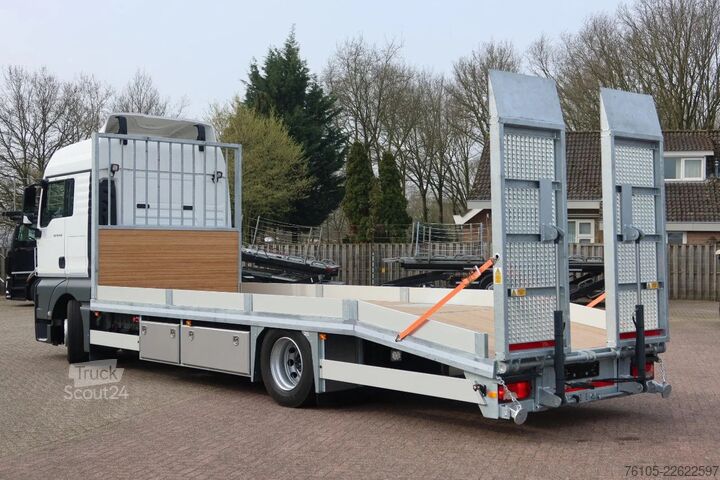 Autonkuljetuspakettiauto MAN TGX 18.340 Oprijwagen 4x2