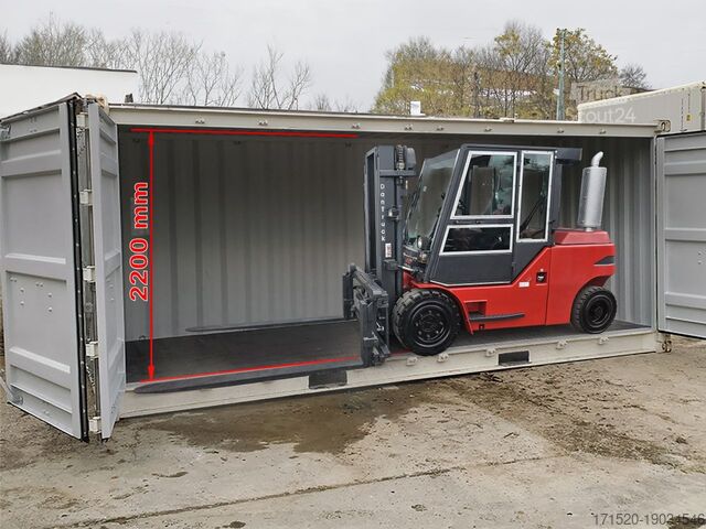 Stivuitor cu încărcător frontal Dan Truck 8450DG Container-Indoor-Stapler -TRIPLEX