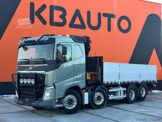 Atviras korpusas Volvo FH 460 8x4 PK 22002 / PLATFORM L=6243 / TANDEM ...