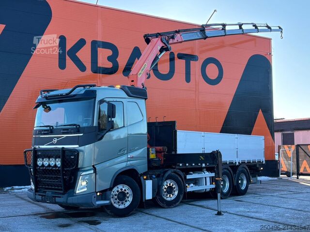 Atviras korpusas Volvo FH 460 8x4 PK 22002 / PLATFORM L=6243 / TANDEM ...
