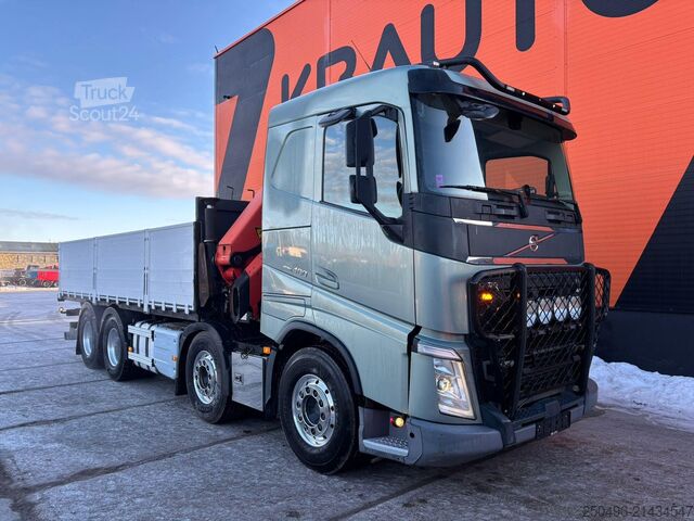 Atviras korpusas Volvo FH 460 8x4 PK 22002 / PLATFORM L=6243 / TANDEM ...