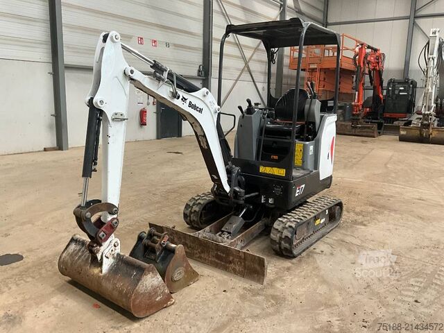Mini ekskavatorius Bobcat E 17