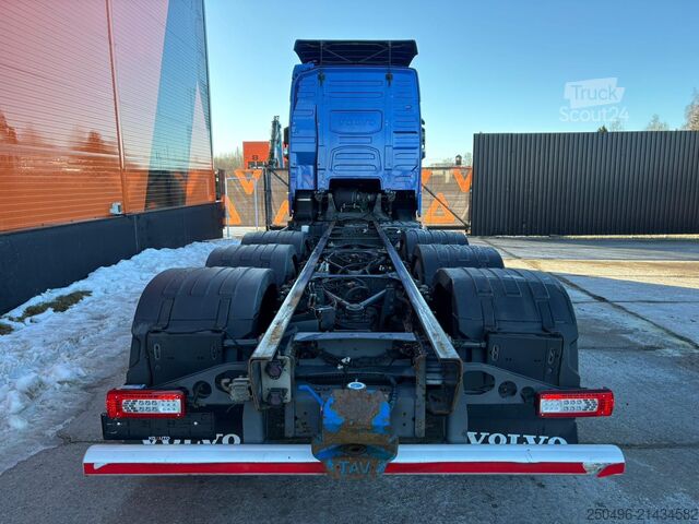Važiuoklės kabina Volvo FH 500 8x4*4 PTO / CHASSIS L=7635 mm