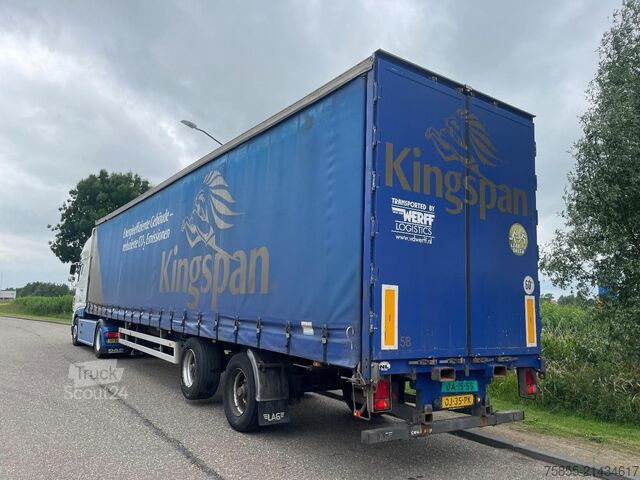 Curtain sided LAG Kooiaap / Steering axle / Lift-Axle