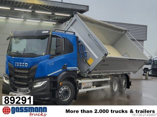 Billenő teherautó Iveco S-Way 420 6x2, Lenk-, Liftachse
