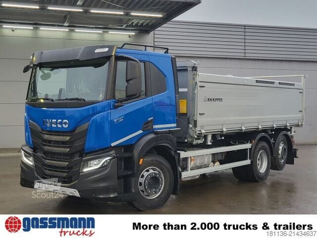 Billenő teherautó Iveco S-Way 420 6x2, Lenk-, Liftachse