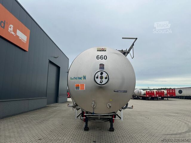 ناقلة الغذاء Magyar SRMAGD LEBENSMITTEL / 31.000L / 3 KAMMER / LEER...