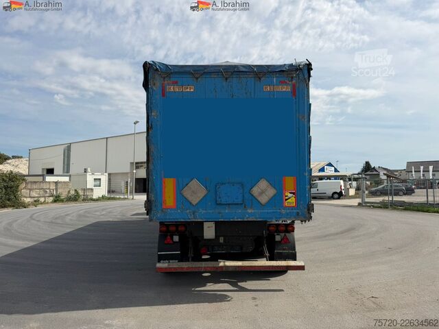 Damperli yarı römork Kempf SKM 35/3 50 cbm Stahlmulde Liftachse Scheibenbremse