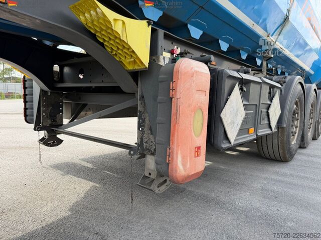 Damperli yarı römork Kempf SKM 35/3 50 cbm Stahlmulde Liftachse Scheibenbremse