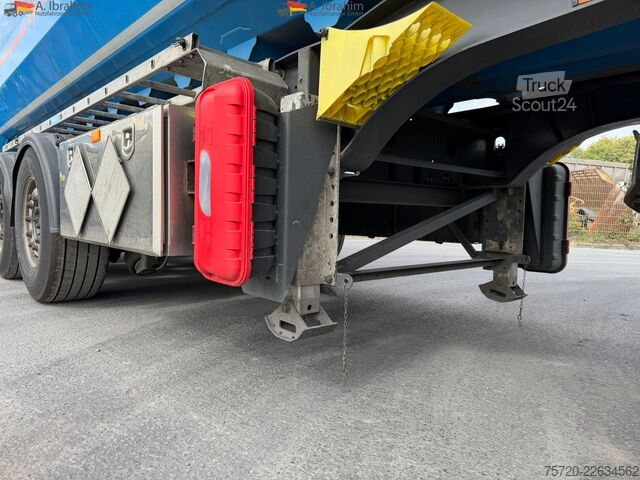 Damperli yarı römork Kempf SKM 35/3 50 cbm Stahlmulde Liftachse Scheibenbremse