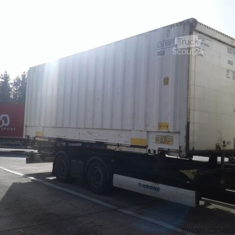 Cassone intercambiabile con struttura a box Wechselbrücke Container auf Stelzen BDF 7,45m Rolltor Rolltor SOFORT VERFÜGBAR