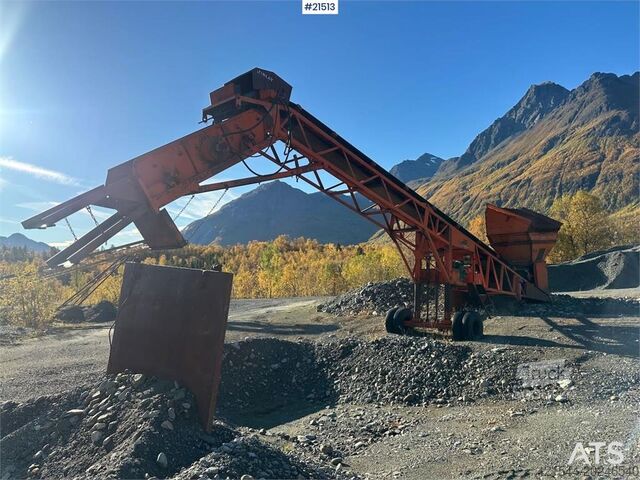 Presejalni obrat Finlay Hydrascreen screener with feed hopper