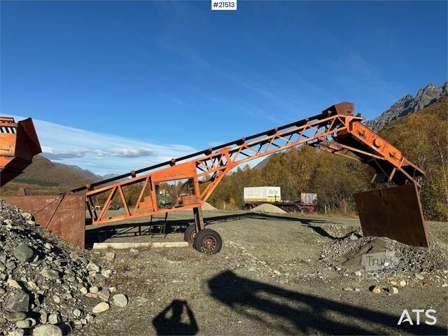 Presejalni obrat Terex Finlay Hydrascreen screener with feed hopper