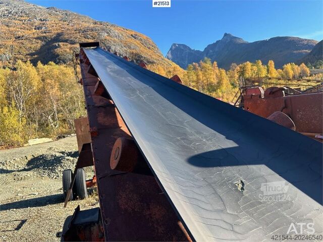Presejalni obrat Terex Finlay Hydrascreen screener with feed hopper