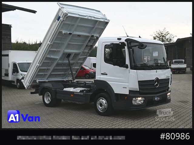 Tilpasset varevogn MERCEDES-BENZ Atego 816 Kipper, Ahk,Klima, Meiller, 3-Sitzer