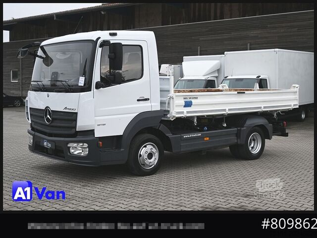Autoutilitară basculantă MERCEDES-BENZ Atego 816 Kipper, Ahk,Klima, Meiller, 3-Sitzer