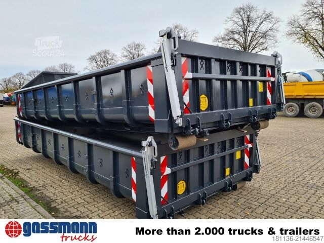 Ruloninis konteineris Abrollcontainer mit Klappe ca. 12m³, überfahrbar