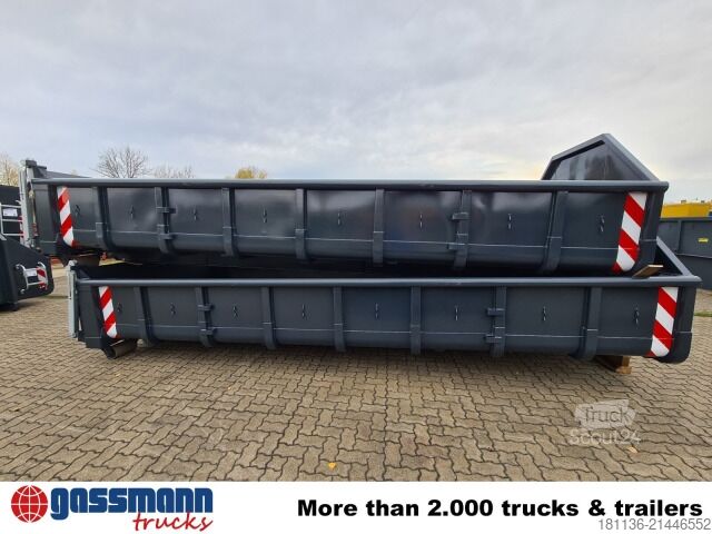 Ruloninis konteineris  Abrollcontainer mit Klappe ca. 12m³, überfahrbar