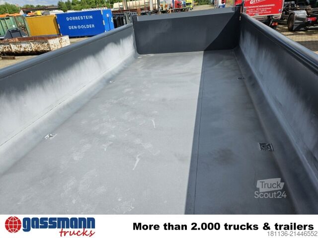 Ruloninis konteineris  Abrollcontainer mit Klappe ca. 12m³, überfahrbar