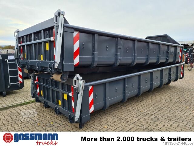 Ruloninis konteineris  Abrollcontainer mit Klappe ca. 12m³, überfahrbar