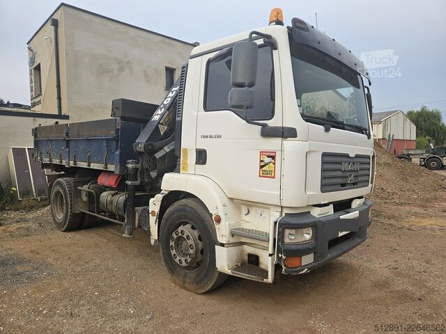 Grúa montada en camión MAN TGM 18.330