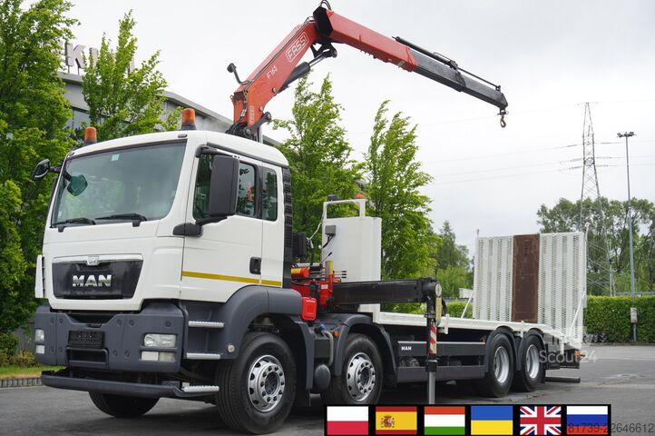 Plataforma MAN MAN TGS 35.360 8×2 / HDS FASSI F165A.2.2