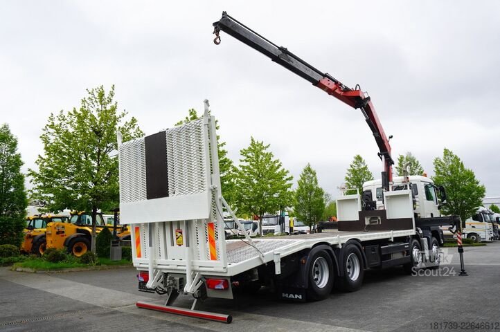 Plataforma MAN MAN TGS 35.360 8×2 / HDS FASSI F165A.2.2