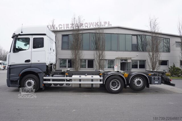 BDF / para clases de conducción Mercedes-Benz Actros 2540 6x2 / 40 tho. km! / 5-seater
