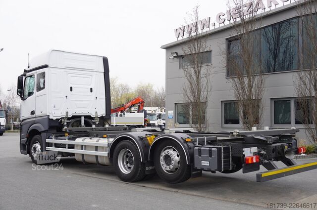 BDF / para clases de conducción Mercedes-Benz Actros 2540 6x2 / 40 tho. km! / 5-seater