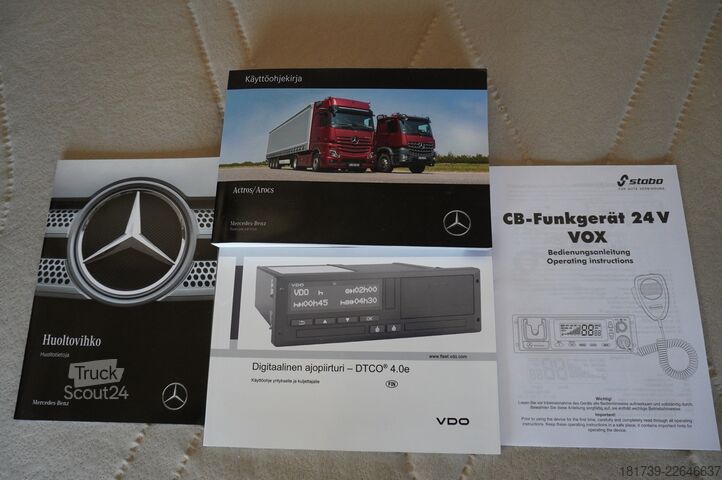 Chasis de camión Mercedes-Benz Actros L 3552 8x4 / 2023 / 76 T GVM