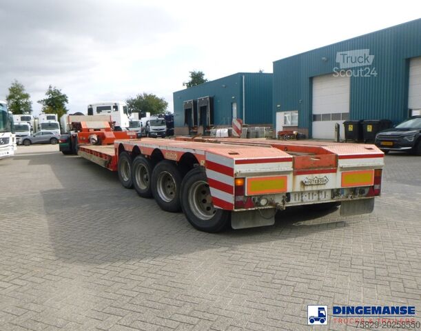 Semi-Tieflader Nooteboom 4-axle lowbed trailer Euro 110-04 + 2-axle dolly