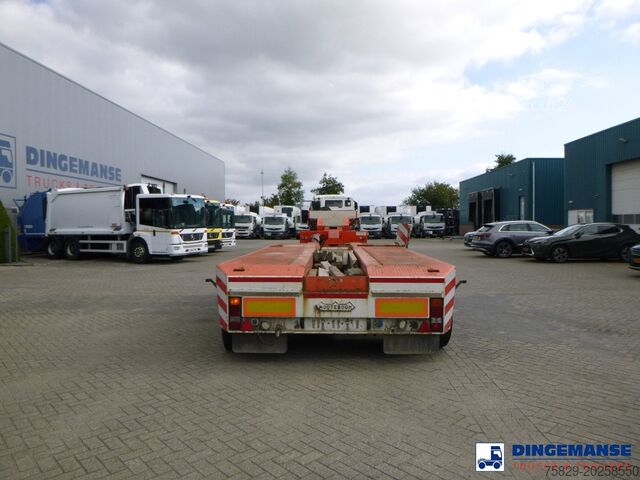 Semi-Tieflader Nooteboom 4-axle lowbed trailer Euro 110-04 + 2-axle dolly