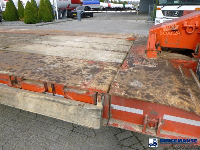 Semi-Tieflader Nooteboom 4-axle lowbed trailer Euro 110-04 + 2-axle dolly