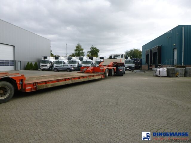 Semi-Tieflader Nooteboom 4-axle lowbed trailer Euro 110-04 + 2-axle dolly