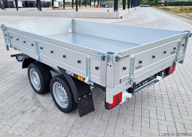 Kippanhänger Martz Anhänger 2000kg  253cm x 152cm Rückwärtskipper