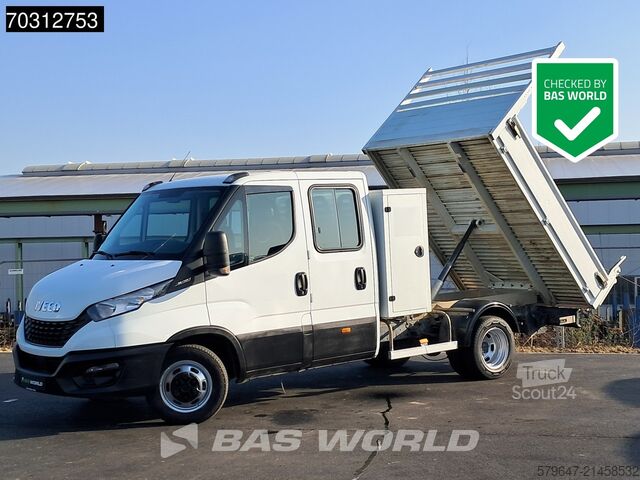 Plateau de chargement Iveco Daily 35C14 Kipper Doppel Cabine 3,5t AHK Doppe...