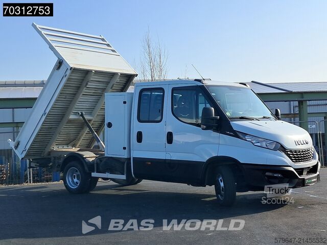 Plateau de chargement Iveco Daily 35C14 Kipper Doppel Cabine 3,5t AHK Doppe...