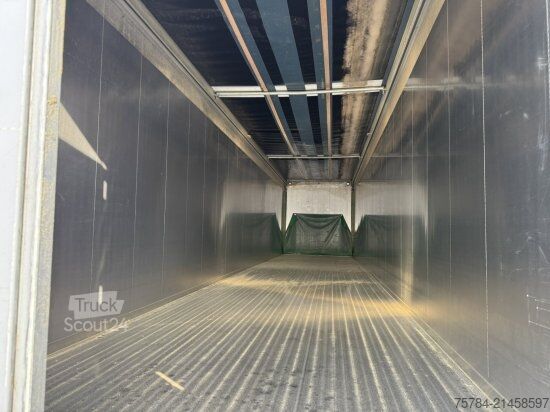 Semirimorchio con pianale mobile KRAKER SCHUBBODENAUFLIEGER CF-200 10MM BODEN NEUWERTIG