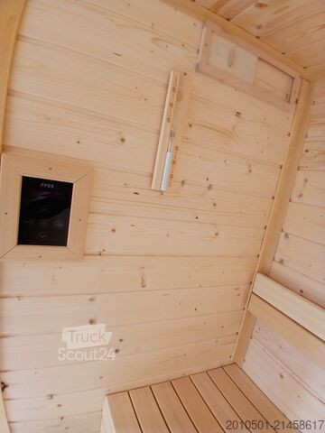 Speciális konténer 6FT Sauna Container Holzsauna Saunacontainer Holz Sauna