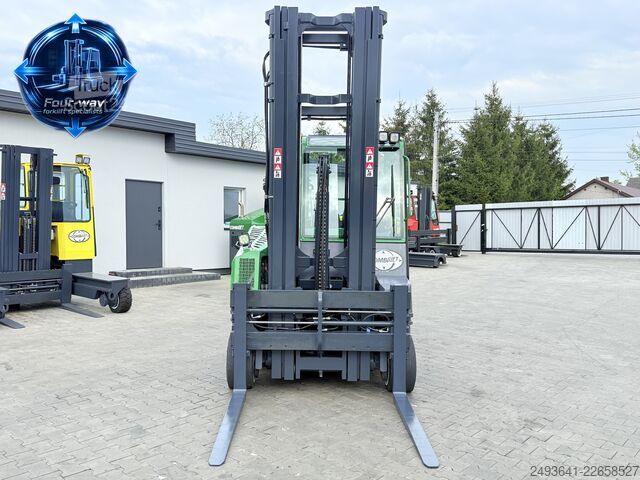 τετραπλής κατεύθυνσης περονοφόρο όχημα Combilift CB4000 GAS TRIPLEX 6800 POSITIONER CABIN